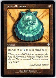 Seashell Cameo #311 Invasion MTG