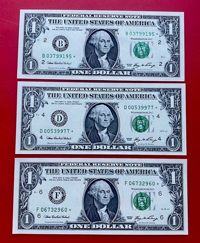 $1 2006 7 NOTE DISTRICT STAR SET ( B-D Cleveland-F-G-J-K-L ) Uncirculated - Picture 2 of 5