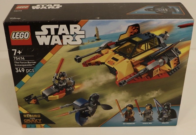 LEGO Star Wars 75414 The Force Burner Snowspeeder New & Sealed
