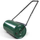 New Listing24 In. Push/Tow behind Lawn Roller Filled with 17-Gal. Water or Sand Garden Tool
