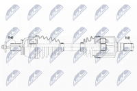 NTY NPW-FR-096 Antriebswelle Vorne Links FüR Ford