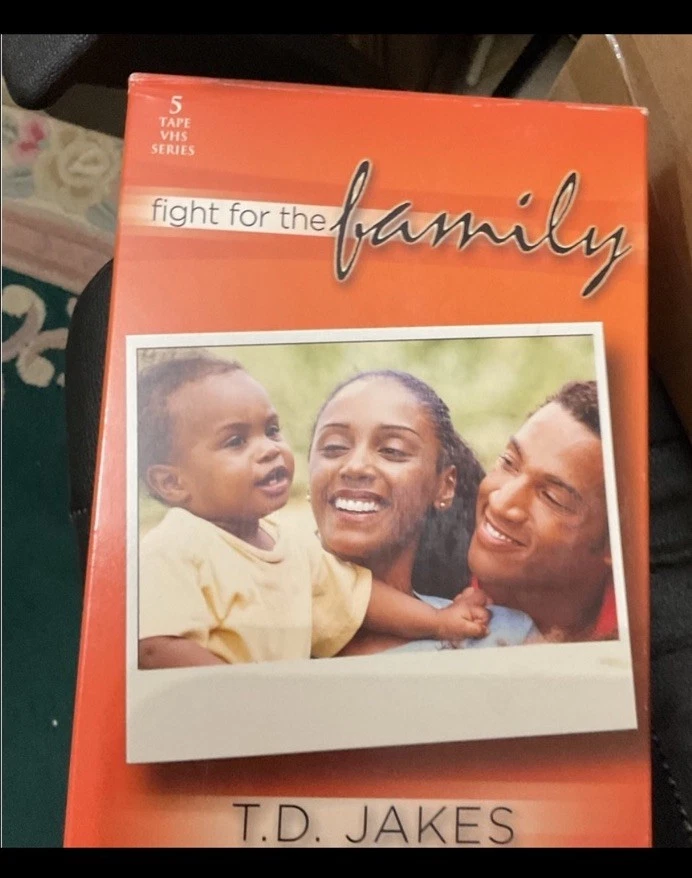 Bishop T.D. Jakes Fight For The Family VHS 5 Tape Series The Potters House EUC - Image 3 of 4