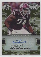 2016 Panini Prizm Collegiate Draft Picks Camo /199 Germain Ifedi #234 Auto 0af