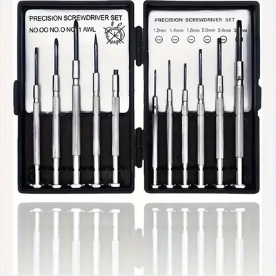11 Pcs Small Precision Screwdriver Set, Tiny Screwdriver Set, Mini Screw Driver