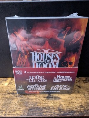 The Houses of Doom (4-Bluray + 2-CD Ltd Edn Boxset +Posters +Keychain) Cauldron