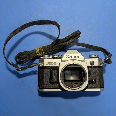 Canon AE-1 35mm SLR Film Camera Body FD Mount Light Meter Works