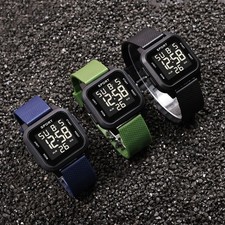 Kids Digital Sports Watch Waterproof Military LED Alarm Backlight Boys Wrist
