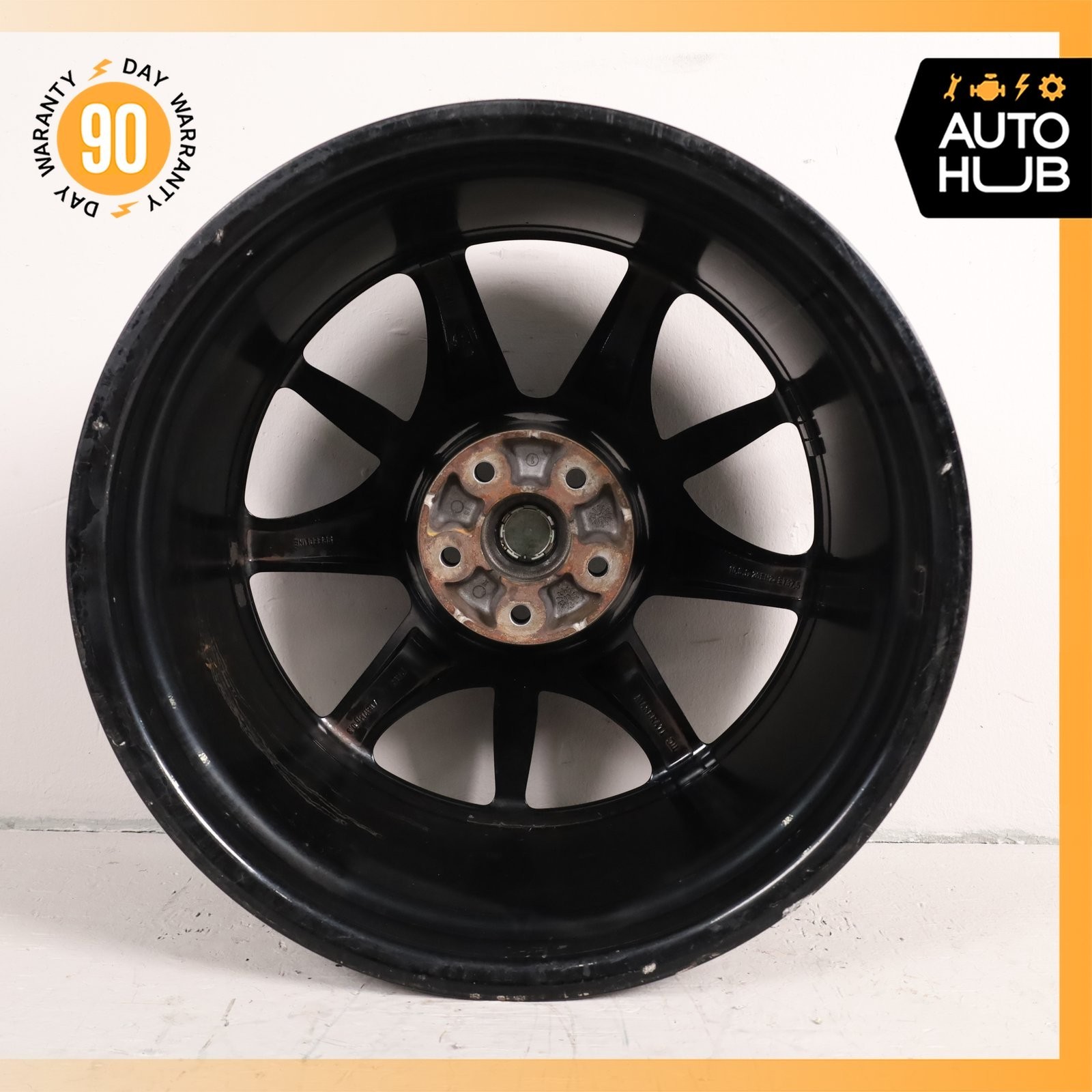 Maserati GranTurismo M145 10.5 x 20 20" Rear Wheel Rim Black 84072500 OEM