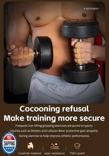 SUJAYU Leather Weight Lifting Gloves, Lifting Grips Weightlifting Gloves for ...