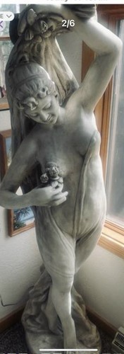$750.00 .. Cement Life-size.. Beautiful addition .. entryway, garden, or Inside