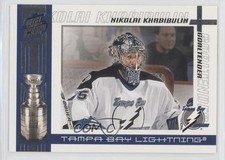 2003-04 Pacific Quest for the Cup Nikolai Khabibulin #91 iy2