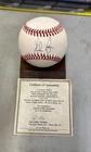 Nolan Ryan Signed Baseball With COA