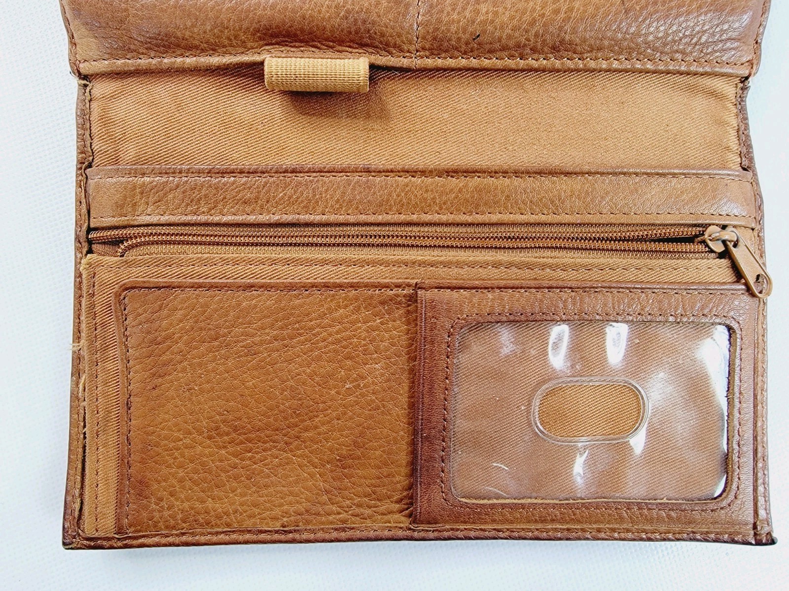 FOSSIL Maddox Brown Multi-Function Checkbook Cred… - image 7