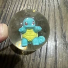 SQUIRTLE BOUNCY BALL POWER BOUNCER POKEMON VINTAGE TOY 1998 HASBRO NO #07
