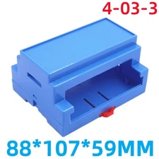 Electronic Instrument DIN 35-Rail Power Box Controller Housing 88x107x59MM ABS