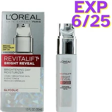 L'Oreal Revitalift Bright Reveal Moisturizer SPF 30- 1oz SEE PIC FOR DATE