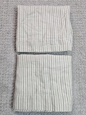 2 Tommy Bahama Standard Pillow Covers Cases Ivory Gray Classic Beach Modern READ