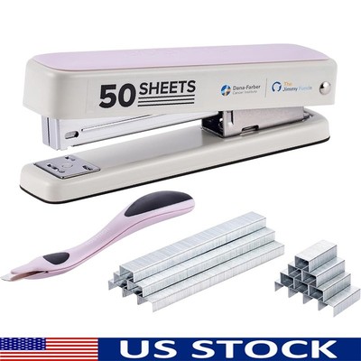 Heavy Duty Stapler Jam Free 1750 Staples Included High Capacity Staples New