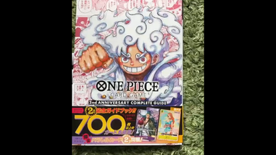 ONE PIECE Card Game 2nd Anniversary Guide Book Promo Cards Zoro