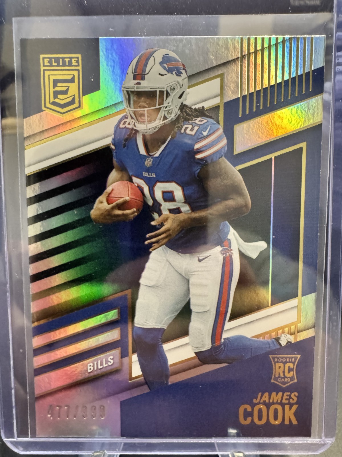 2022 Donruss Elite James Cook RC #/999 🔥Bills🔥