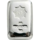 Glines and Rhodes 2 oz Silver .999 Polished Cast Bar