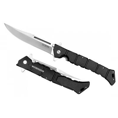 Cold Steel Large Luzon Leaf-Spring Knife Black GFN (6'' Satin) 20NQX
