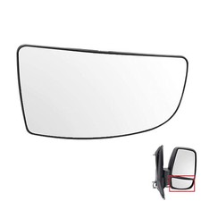 Right Driver Side Lower Wing Mirror Glass For Ford Transit Mk8 2014 Onwards
