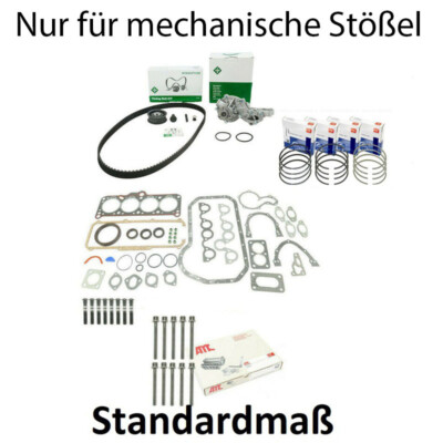 Motordichtsatz+Kolbenringen+Zahriemensatz für VW Audi 1.6 D TD JX 068103383FG 3 