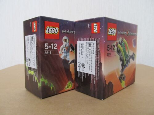 LEGO Mars Mission 5616 Mini Robot ＆ 5617 Alien Flyer New Sealed Box Has Damege - Picture 1 of 3