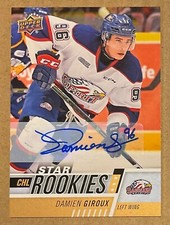 2017-18 DAMIEN GIROUX UPPER DECK CHL STAR ROOKIES AUTOGRAPH CARD #381 SPIRIT