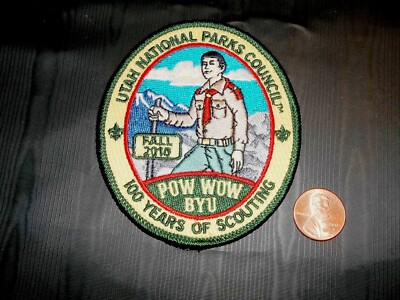 MERGED BSA UTAH NATIONAL PARKS COUNCIL LODGE 508 UT 100 YR 2010 POW WOW PATCH