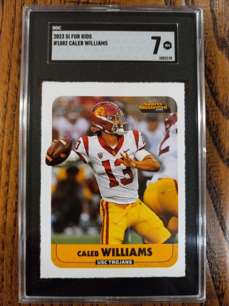 Caleb Williams 2024 SI For Kids Rookie RC, SGC 7, Well centered