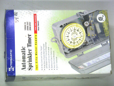 Intermatic T8800 Series 125-Volt Input with 24-Volt Output Indoor/Outdoor Irrig