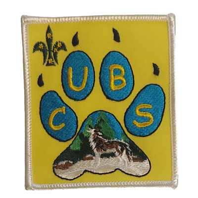 Cubs Grey Gray Wolf Patch Scout Association of Australia South Australian Branch