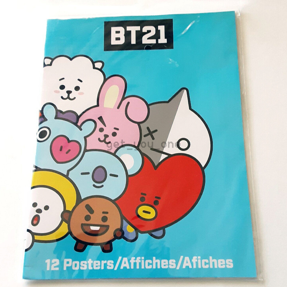 BTS 防弾少年団　MINI POSTER BTS（防弾少年団）のキャラクターTinyTAN（タイニータン