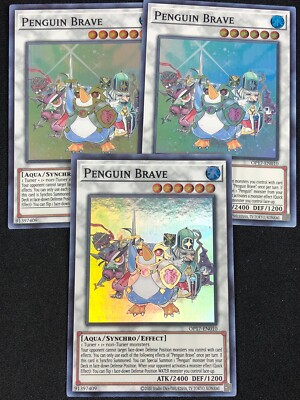 YUGIOH PENGUIN BRAVE OP17-EN010 SUPER X3 (NM)