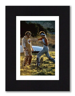 8X6 Mount PAT MORITA RALPH MACCHIO PHOTO Ready to Frame THE