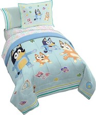 Bluey Light Blue Kids Bed Set-AB0DTMNLSL12, AB0DTML3XQ72, AB0DTLVG82D2