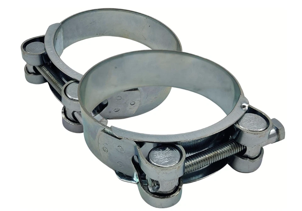 Fascette Fascetta Fascia Stringitubo pesante zincata W1 banda larga - Immagine 3 di 4