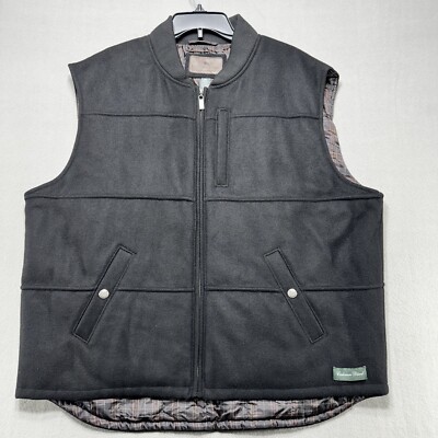 Lyle & Scott Endinburgh ll Vest Size Extra Large Cashmere Blend USA Zip Golf