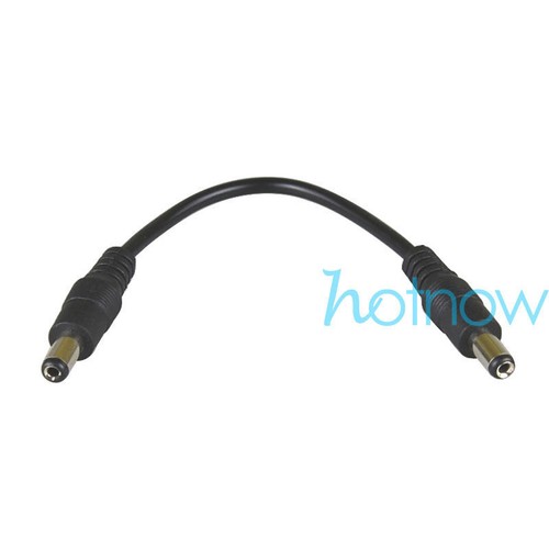 5.5mm*2.1mm male to male DC Power Cable 9~48V 2A 22AWG for Passive PoE Splitter - Afbeelding 1 van 2