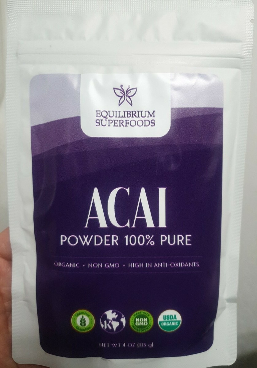 Freeze Dried Organic (100g, 250g, 1kg) | Raw Living UK Acai Powder
