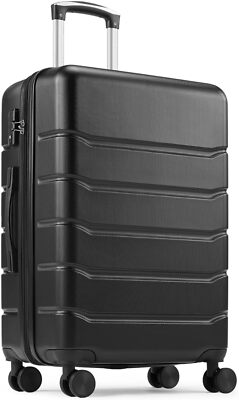 Carry-On Luggage Hard Shell Rolling Suitcase Expandable Lightweight TSA Lock
