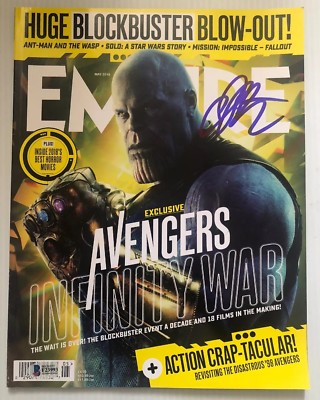 Jim Starlin Signed Autographed Thanos Empire Magazine BECKETT COA 2 | eBay