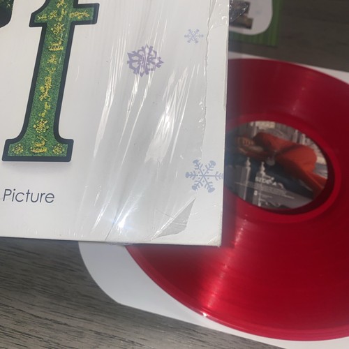 Elf Music From the Major Motion Picture Red Vinyl LP Soundtrack - Picture 8 of 24
