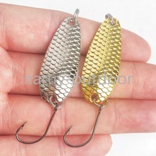 Paquete de 20 micro cuchara de metal señuelos de pesca de lubina 1,5 g/2,5 g/3,5 g/5 g aparejos de pesca de lubina