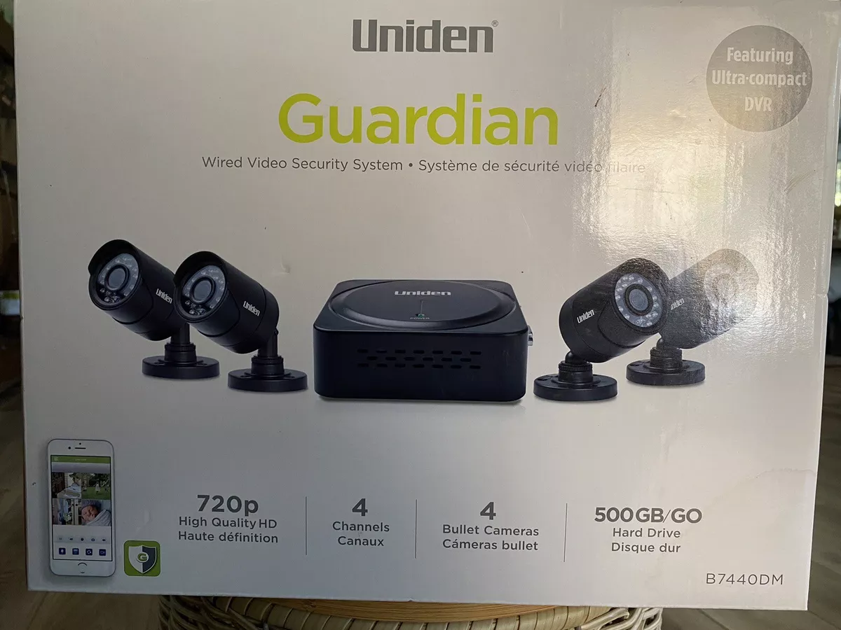 Uniden Guardian b7440dm Outdoor Security Cameras New eBay