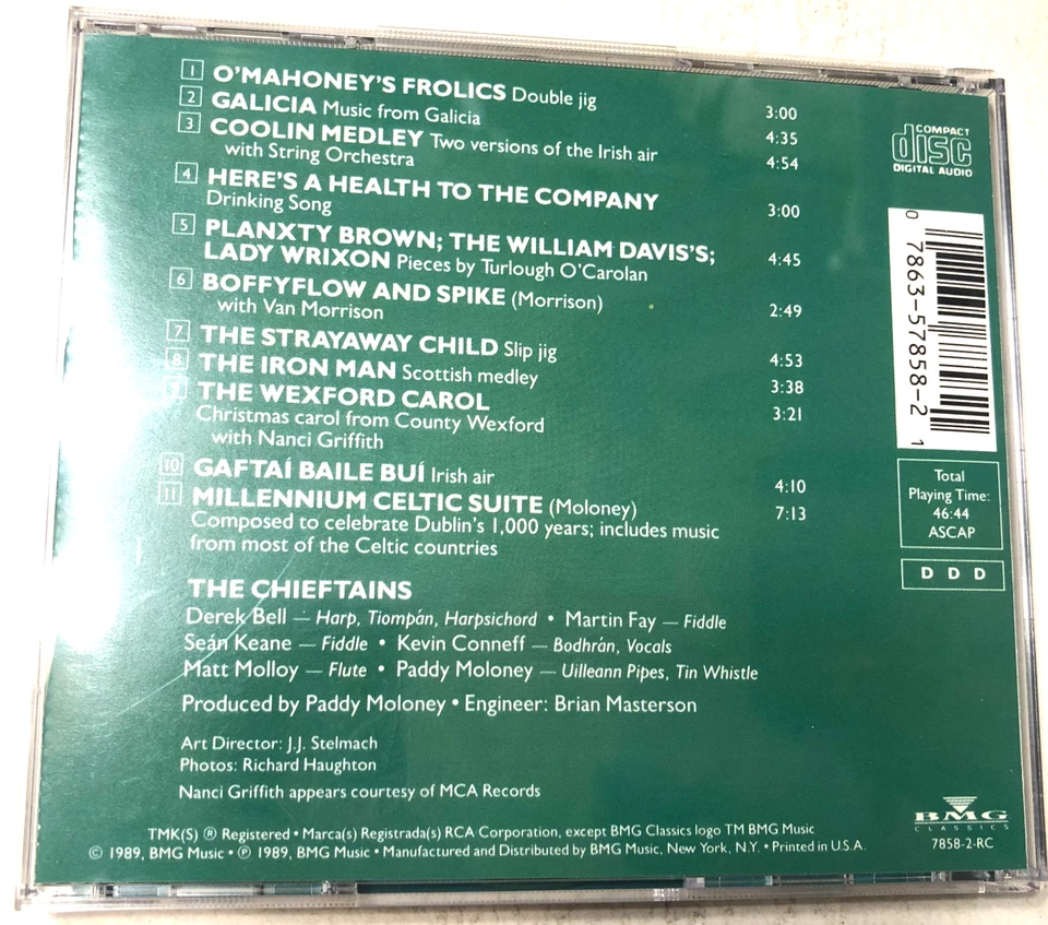 Chieftains   10x Cd Lot  8 Chieftains & 2 Celtic Bells of Dublin An Irish Eveni - Image 3 of 4