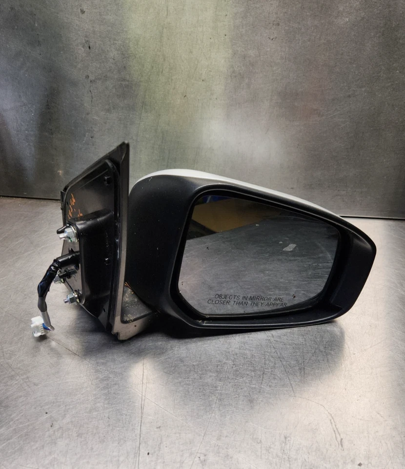 2021-2024 Mitsubishi Mirage G4 Front RH Passenger Door Mirror Assembly White OEM - Image 2 of 4