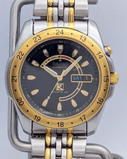 Seiko Kinetic Sports 50 5M43-0A29 Deep Green ...
